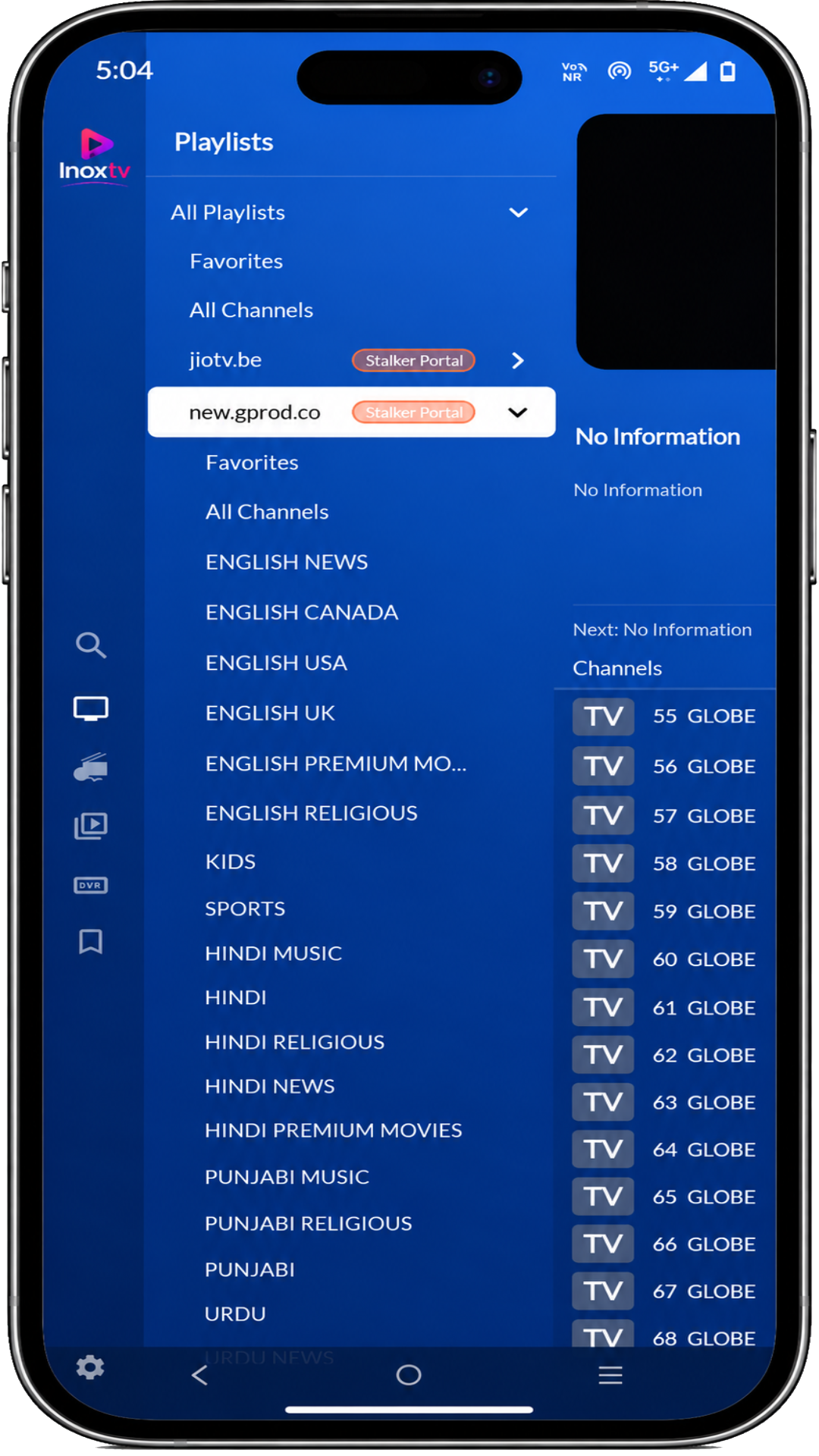 InoxTV Mobile - TV Guide EPG