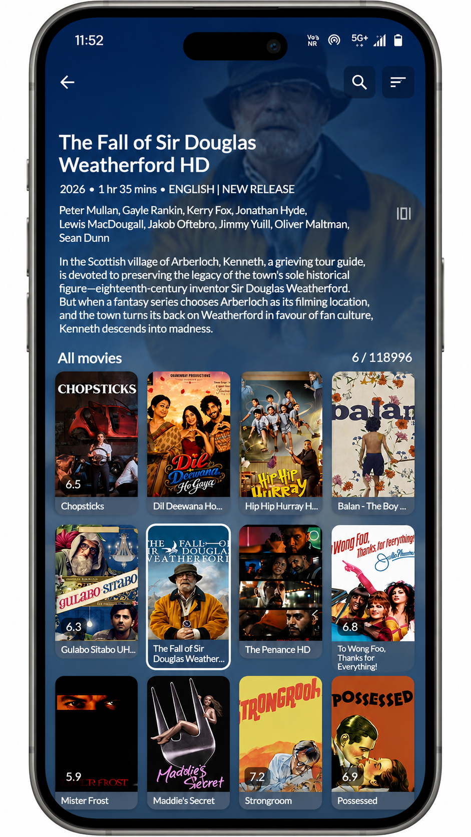 InoxTV Mobile - Movie Details with Cast, Synopsis and Full Movie Catalogue