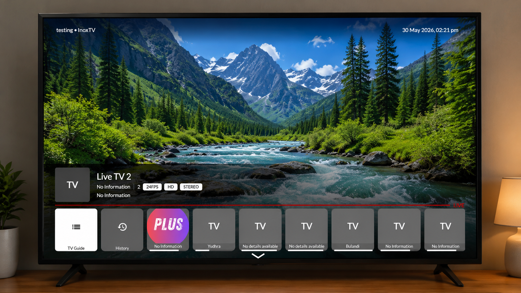 InoxTV TV - Multiview Mode